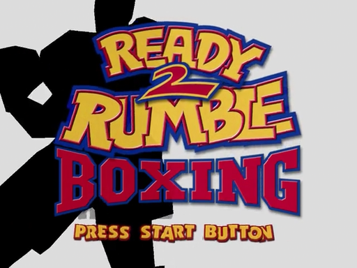 Ready 2 Rumble Boxing title screen for Sega Dreamcast